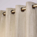 Superior Noor Semi-Blackout Chenille Machine Washable Grommet Curtains, Set of 2 Panels