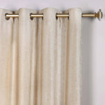 Superior Noor Semi-Blackout Chenille Machine Washable Grommet Curtains, Set of 2 Panels