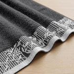 Wisteria Floral Jacquard Cotton Hand Towels – 4-Piece Hand Towel Set