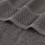 Lodie Cotton Jacquard Solid and Two-Toned Bath Sheet Set of 2