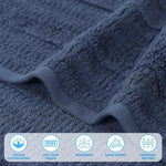 Mika Smart Twist Viscose Cotton Blend Face Towels Washcloths Set of 12