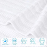 Superior Mika Smart Twist Viscose Cotton Blend Ribbed 9 Piece Set