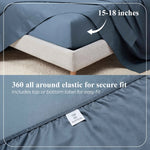 Superior Apus 100% Cotton Perfect Fit Deep Pocket Sheet Set