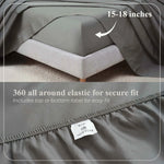 Superior Apus 100% Cotton Perfect Fit Deep Pocket Sheet Set