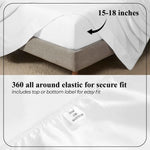 Superior Apus 100% Cotton Perfect Fit Deep Pocket Sheet Set