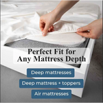 Superior Apus 100% Cotton Perfect Fit Deep Pocket Fitted Sheet
