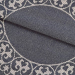 Lightweight Cotton Jacquard Bedspread Set – 3‐Piece Floral Scroll
