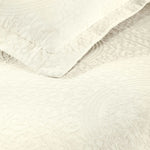 Lightweight Cotton Bedspread Sets 3-Piece Fleur De Lis Jacquard Matelasse