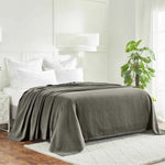 100% Cotton Thermal Blanket – Diamond Weave All-Season, Lightweight & Breathable