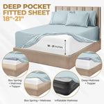 1000 Thread Count Egyptian Cotton Sateen Sheet Set