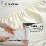 Superior Apus 100% Cotton Perfect Fit Deep Pocket Sheet Set