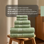 Eco-Friendly Ring-Spun Cotton 2-Piece Bath Sheet Set