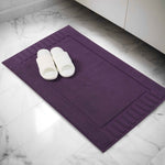 Superior Leo Cotton Modern Absorbent Heavy Washable Bath Mat Set of 2