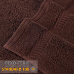 3 Piece Zero Twist Cotton Towels Soft Absorbent