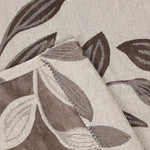Leaves Room Darkening Washable Blackout Curtain Panels, Set of 2