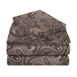 100% Cotton Flannel Floral Deep Pocket Sheet Set