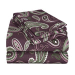 100% Cotton Flannel Floral Deep Pocket Sheet Set