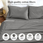 Superior Apus 100% Cotton Perfect Fit Deep Pocket Sheet Set