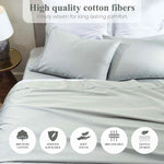 Superior Apus 100% Cotton Perfect Fit Deep Pocket Sheet Set