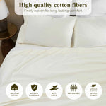 Superior Apus 100% Cotton Perfect Fit Deep Pocket Sheet Set
