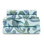 100% Cotton Flannel Floral Deep Pocket Sheet Set