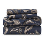 100% Cotton Flannel Floral Deep Pocket Sheet Set