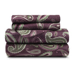100% Cotton Flannel Floral Deep Pocket Sheet Set