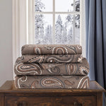 100% Cotton Flannel Floral Deep Pocket Sheet Set
