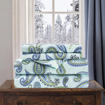 100% Cotton Flannel Floral Deep Pocket Sheet Set