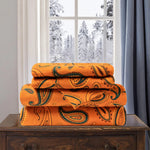100% Cotton Flannel Floral Deep Pocket Sheet Set