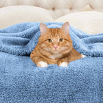 Superior Fleece Plush Medium Weight Fluffy Solid Decorative Blanket