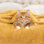Superior Fleece Plush Medium Weight Fluffy Solid Decorative Blanket