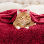 Superior Fleece Plush Medium Weight Fluffy Solid Decorative Blanket