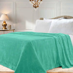 Superior Fleece Plush Medium Weight Fluffy Solid Decorative Blanket
