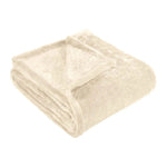 Superior Fleece Plush Medium Weight Fluffy Solid Decorative Blanket