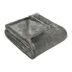 Superior Fleece Plush Medium Weight Fluffy Solid Decorative Blanket