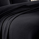 Lightweight Cotton Bedspread Sets 3-Piece Fleur De Lis Jacquard Matelasse