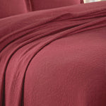 Lightweight Cotton Bedspread Sets 3-Piece Fleur De Lis Jacquard Matelasse