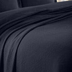 Lightweight Cotton Bedspread Sets 3-Piece Fleur De Lis Jacquard Matelasse