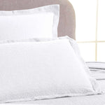 Lightweight Cotton Bedspread Sets 3-Piece Fleur De Lis Jacquard Matelasse