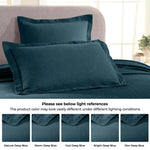 Lightweight Cotton Bedspread Sets 3-Piece Fleur De Lis Jacquard Matelasse