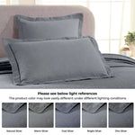 Lightweight Cotton Bedspread Sets 3-Piece Fleur De Lis Jacquard Matelasse