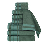 Superior Hays Cotton Medium Weight 9 Piece Assorted Bathroom Towel Set