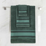 Superior Sadie Zero Twist Cotton Absorbent Solid 3 Piece Towel Set