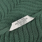 Superior Chevron Zero Twist Solid Jacquard Cotton 9 Piece Towel Set