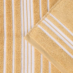 Superior Zero Twist Cotton Solid & Jacquard Floral Hand Towel Set of 6