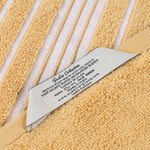 Superior Zero Twist Cotton Solid & Jacquard Floral 12 Piece Towel Set