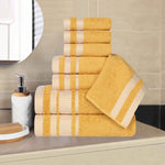 Superior Hays Cotton Medium Weight 8 Piece Assorted Bathroom Towel Set