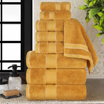 Niles Egyptian Giza 9-Piece Cotton Plush Towel Set