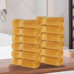 12-Piece Egyptian Giza Cotton Plush Towel Set